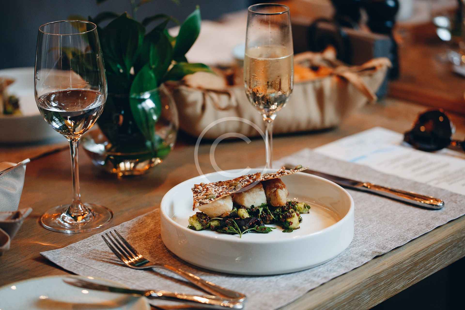 Pomelo salad with Thuan An village calamari